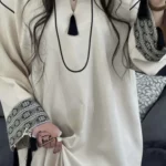 Abaya Dadou - Noir