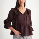 Chemise Nadou - Marron