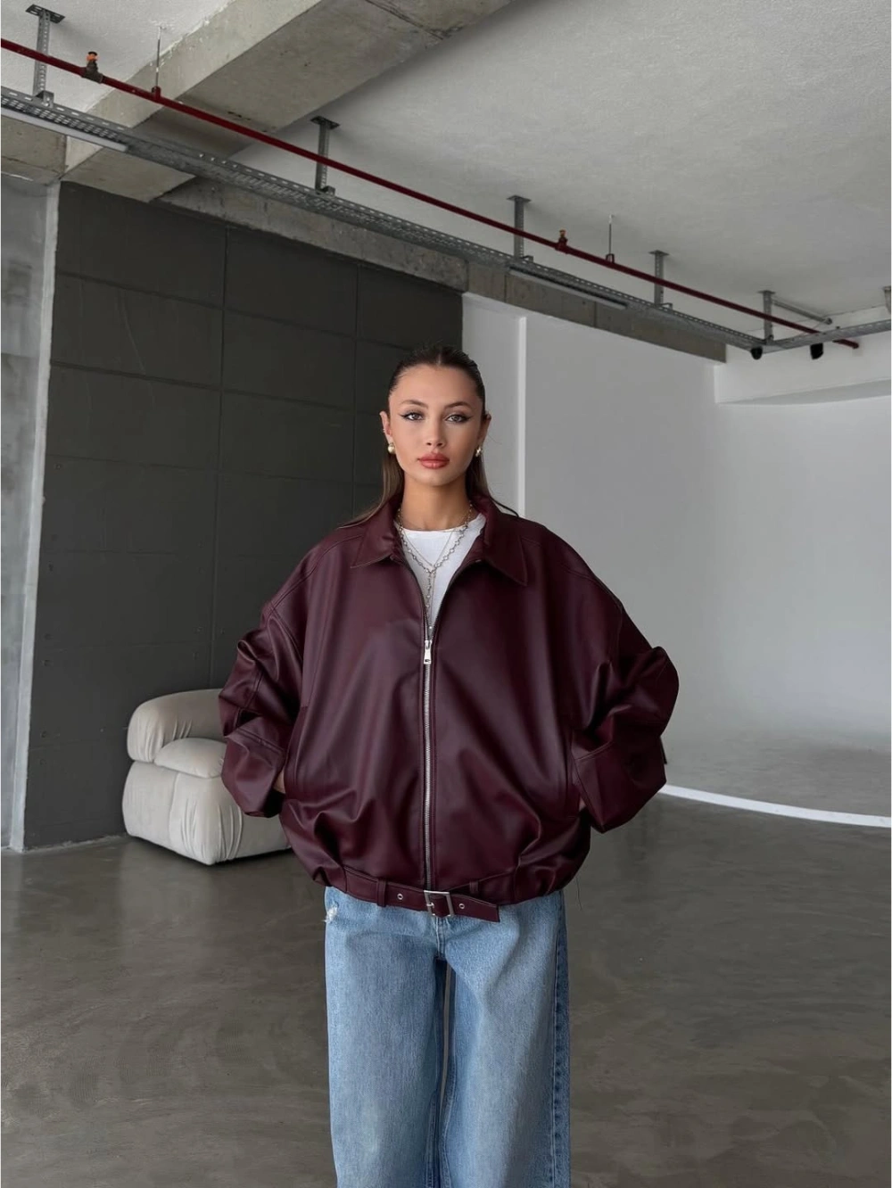Veste Cuir Trendy