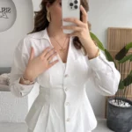 Chemise Coquette - Blanc