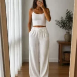 Pantalon Amal - Blanc