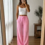 Pantalon Amal - Rose