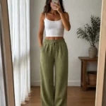 Pantalon Amal - Vert