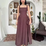 Robe Coccinelle - Marron