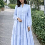 Robe Rourouette - Bleu Ciel