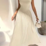 Robe Barbarita - Beige claire