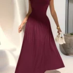 Robe Barbarita - Rouge Bordeaux