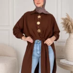 Chemise Nejma - Marron