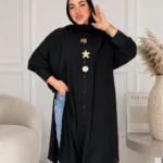 Chemise Nejma - Noir