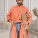 Chemise Nejma - Oranger