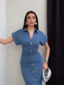 Robe jeans Lycra